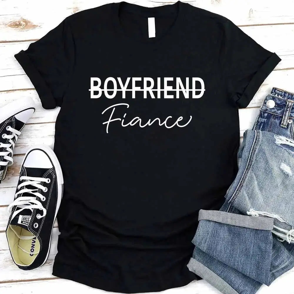 Boyfriend & Girlfriend Couples Tee Adorb.co