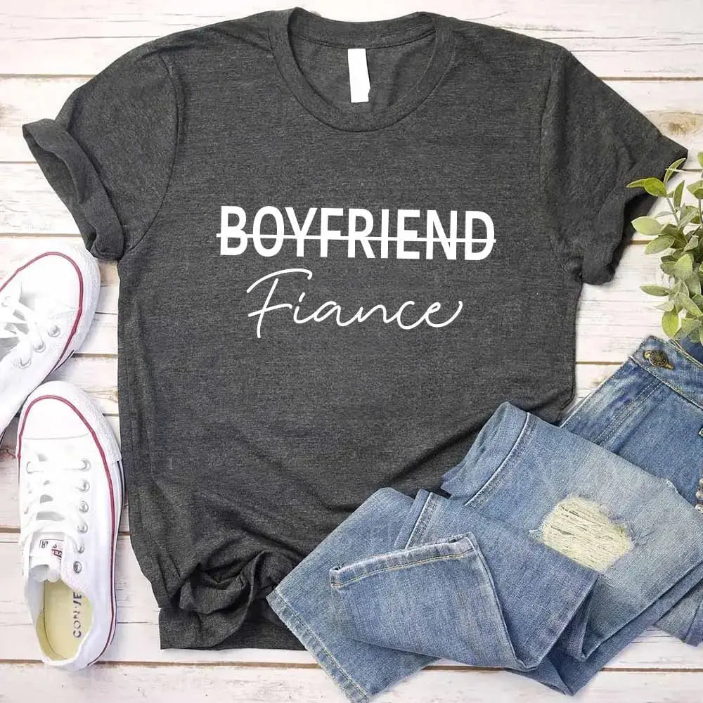 Boyfriend & Girlfriend Couples Tee Adorb.co