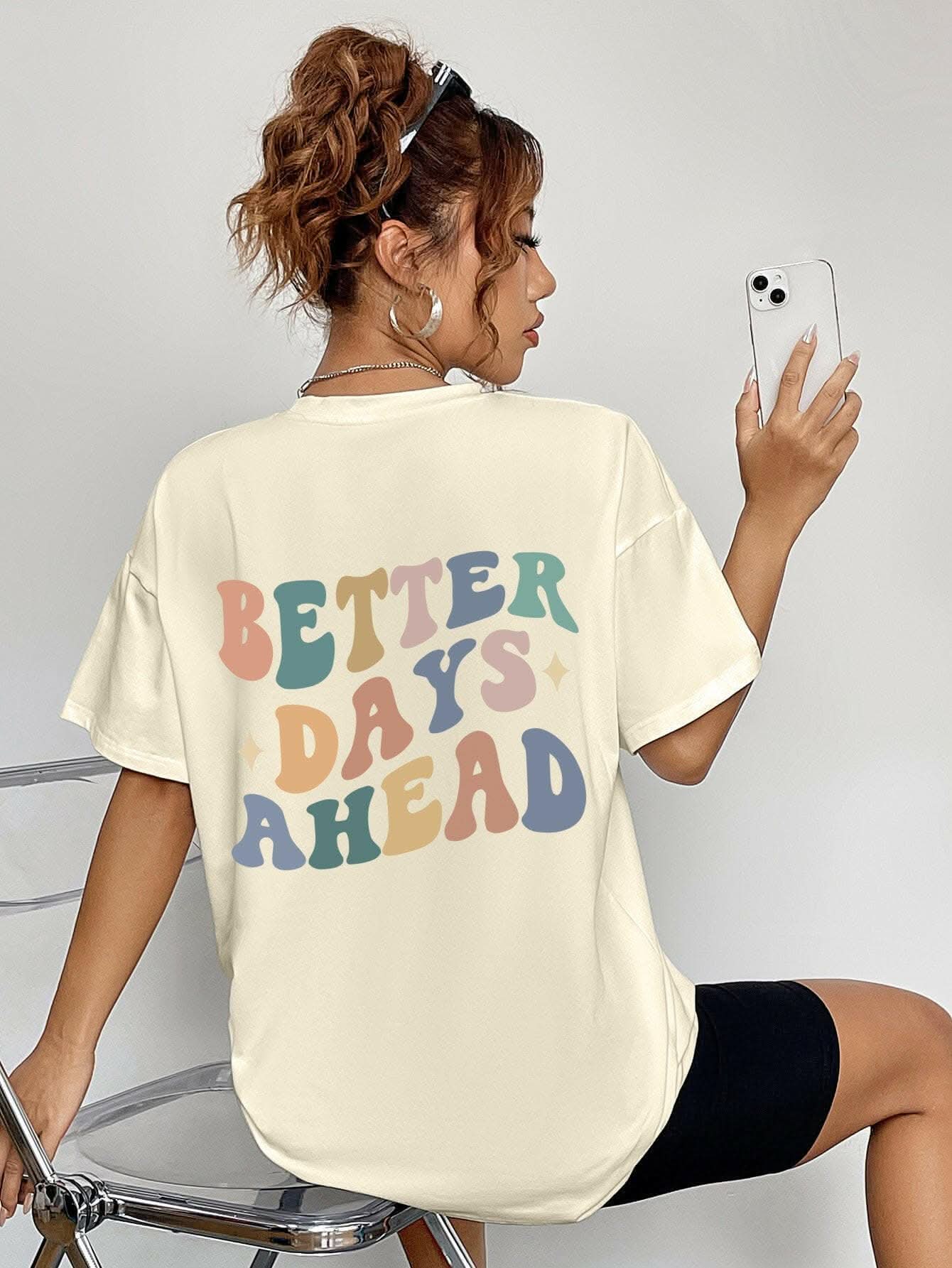 Brighter Days Round Neck Tee - Love Salve 