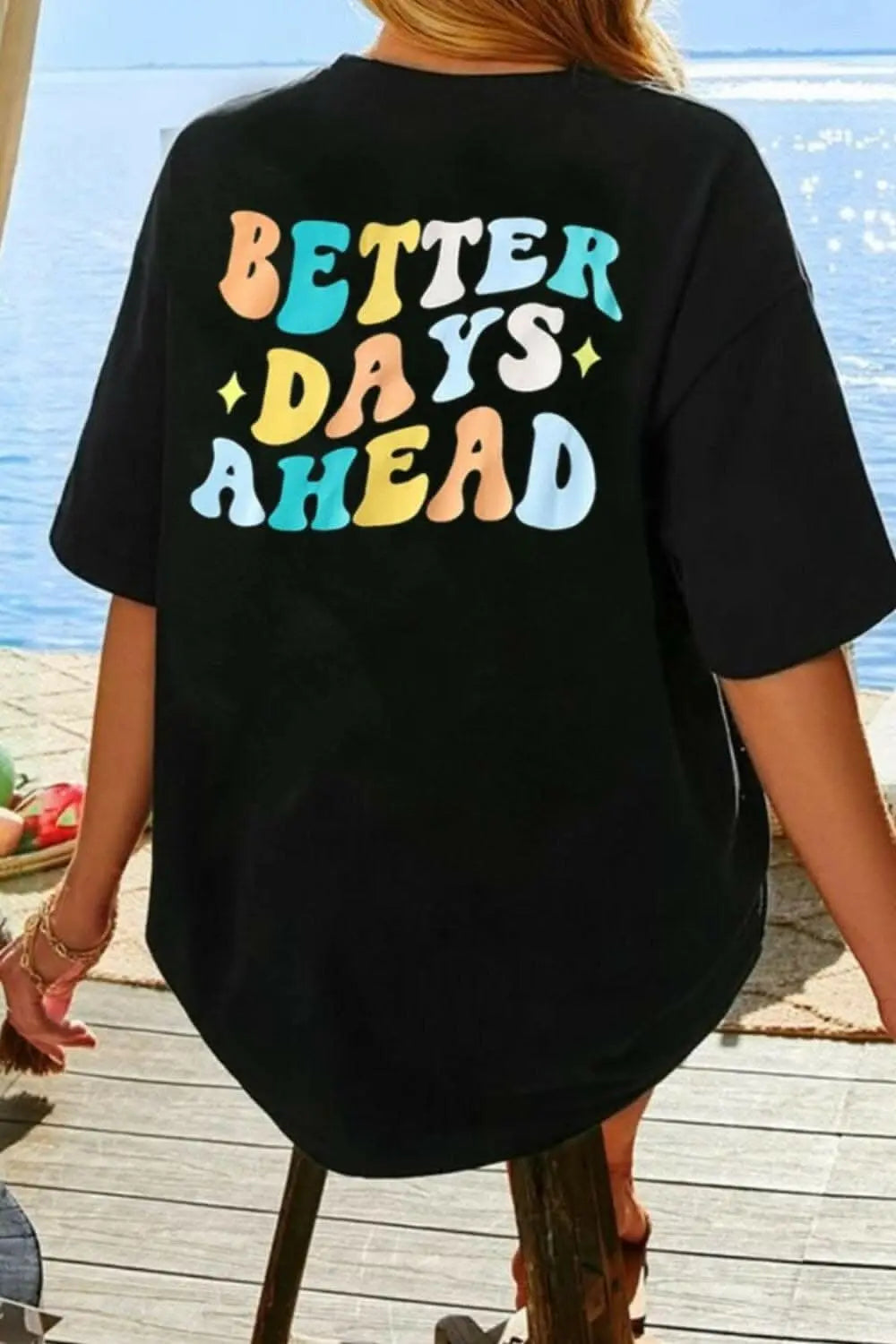 Brighter Days Round Neck Tee - Love Salve 