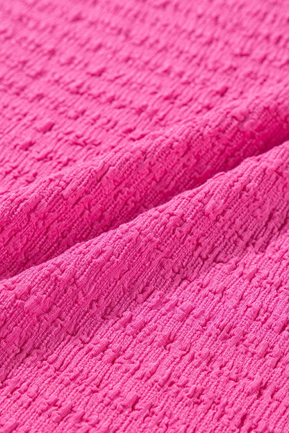 Bright pink plus size tee - Love Salve 