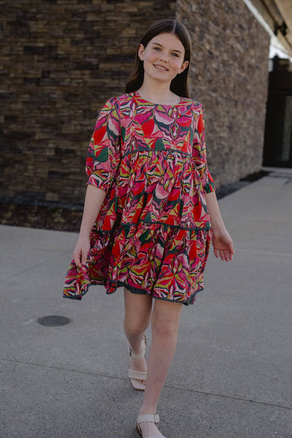 Girls Quinn Tiered Dress
