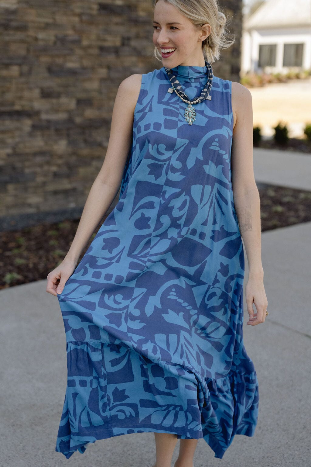 Briton Court: Flowy Maxi Dress