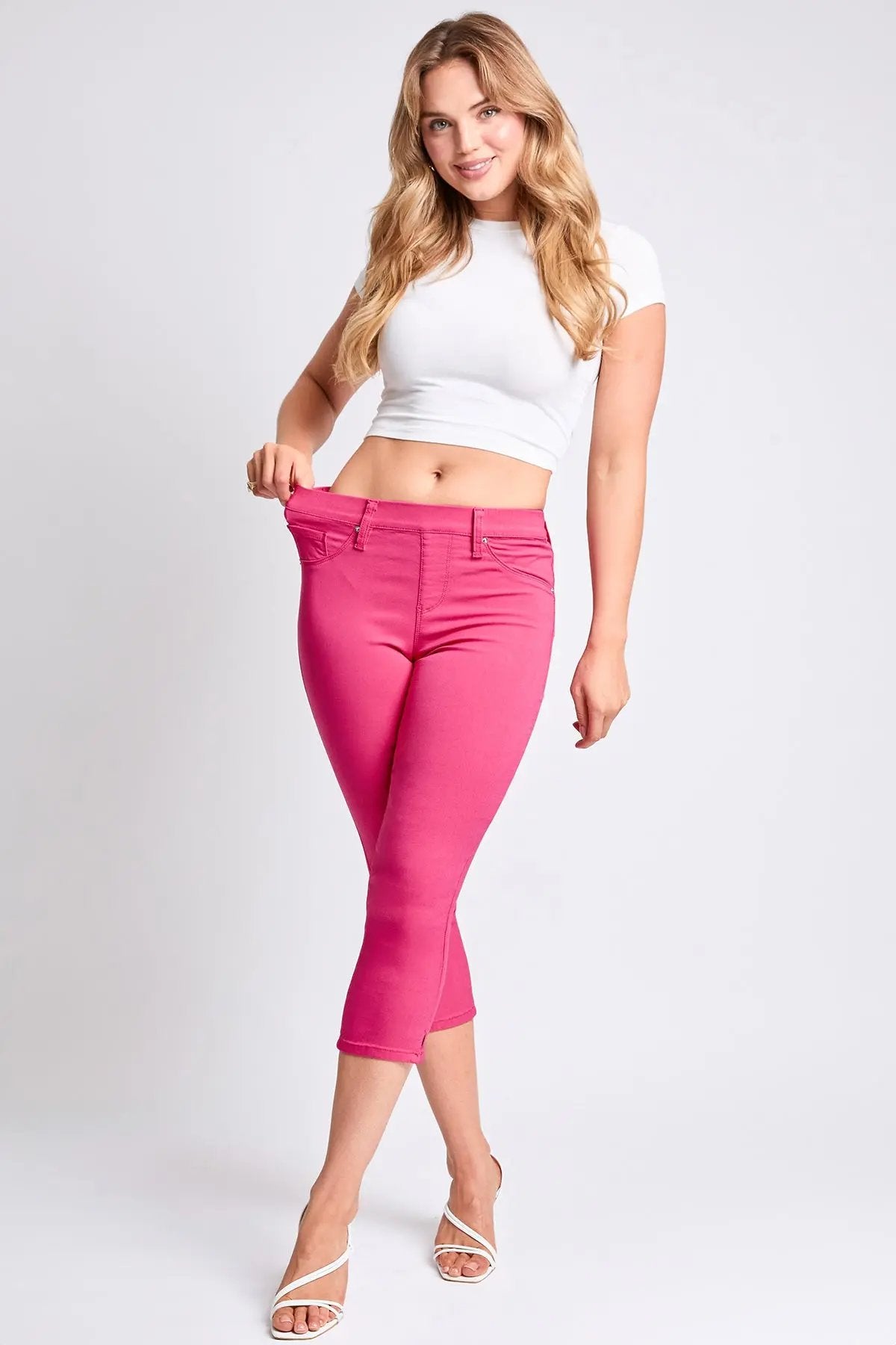 Women's Hyperstretch Pull On Capri - Love Salve