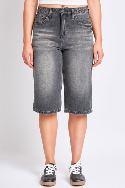 YMI JEANS: Wide Leg Jorts - Relaxed Fit