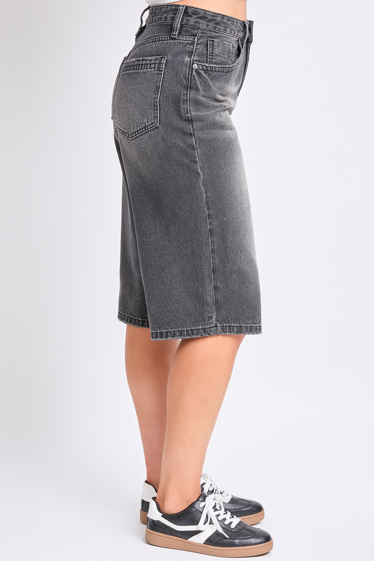 YMI JEANS: Wide Leg Jorts - Relaxed Fit