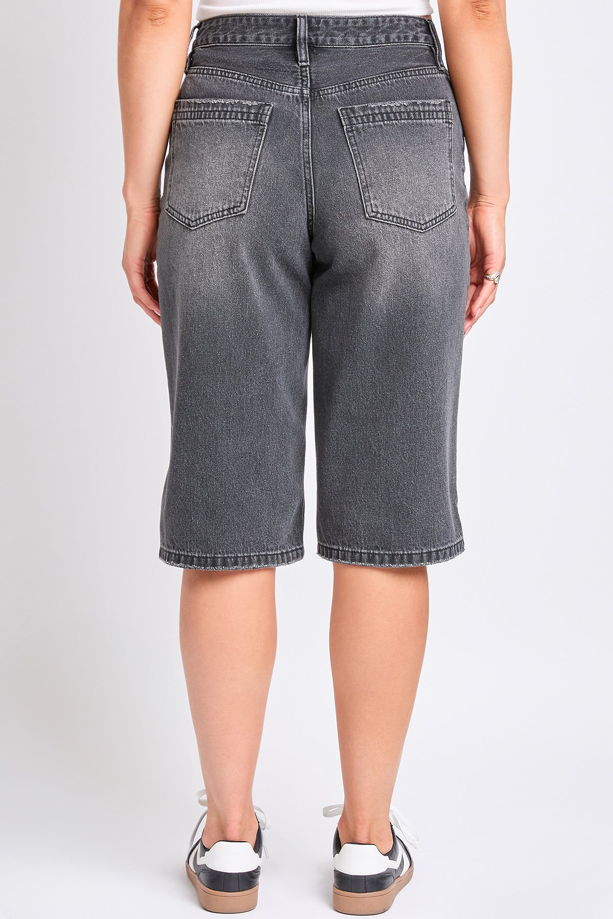 YMI JEANS: Wide Leg Jorts - Relaxed Fit
