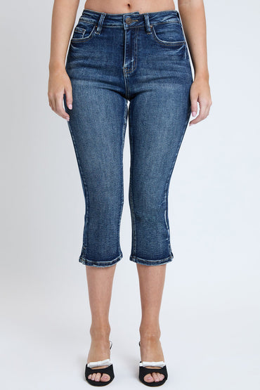 YMI Jeans: Luxe High-Rise Capri Pants