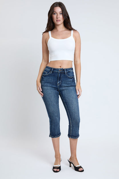 YMI Jeans: Luxe High-Rise Capri Pants