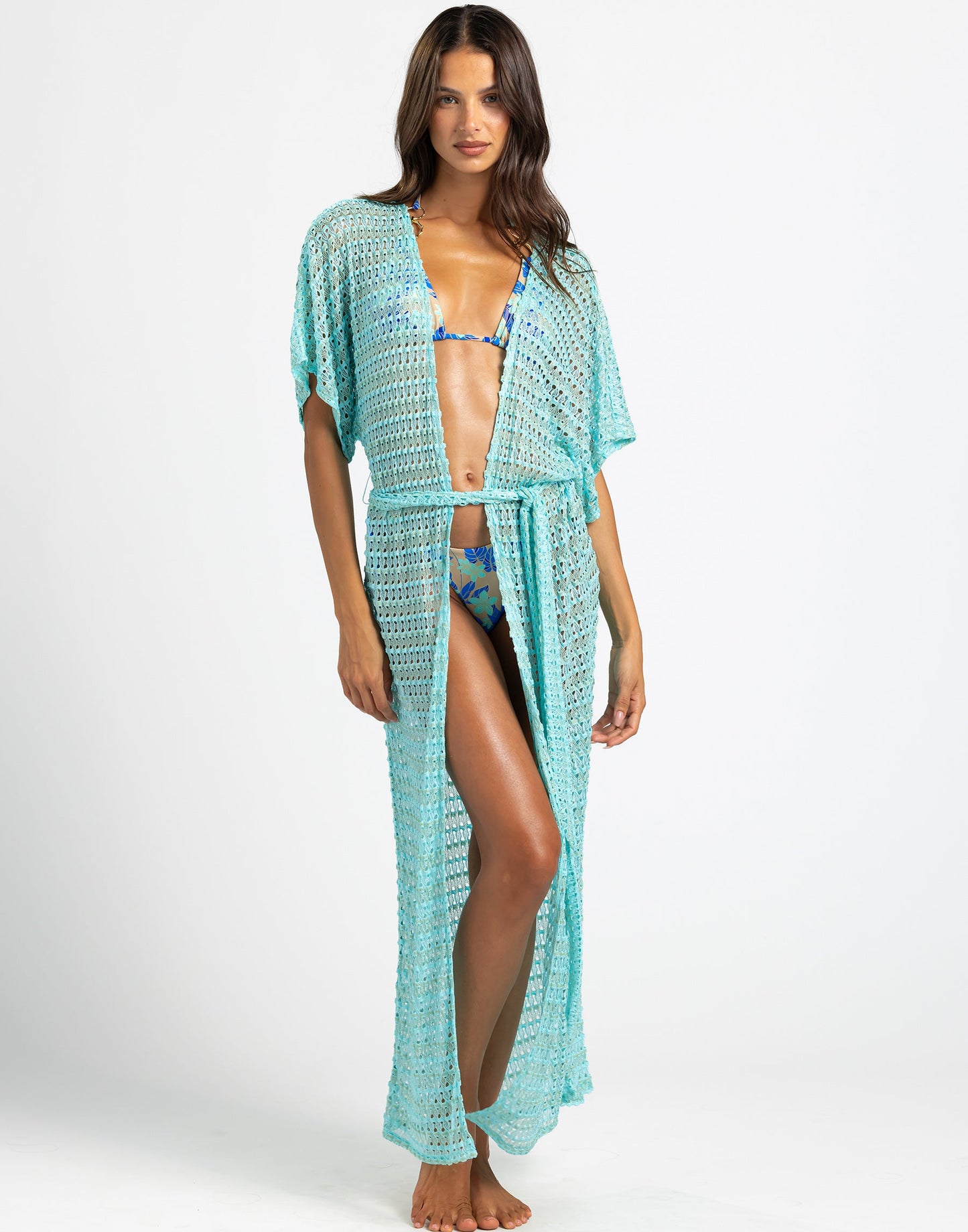 Camden Maxi Kaftan - Frozen