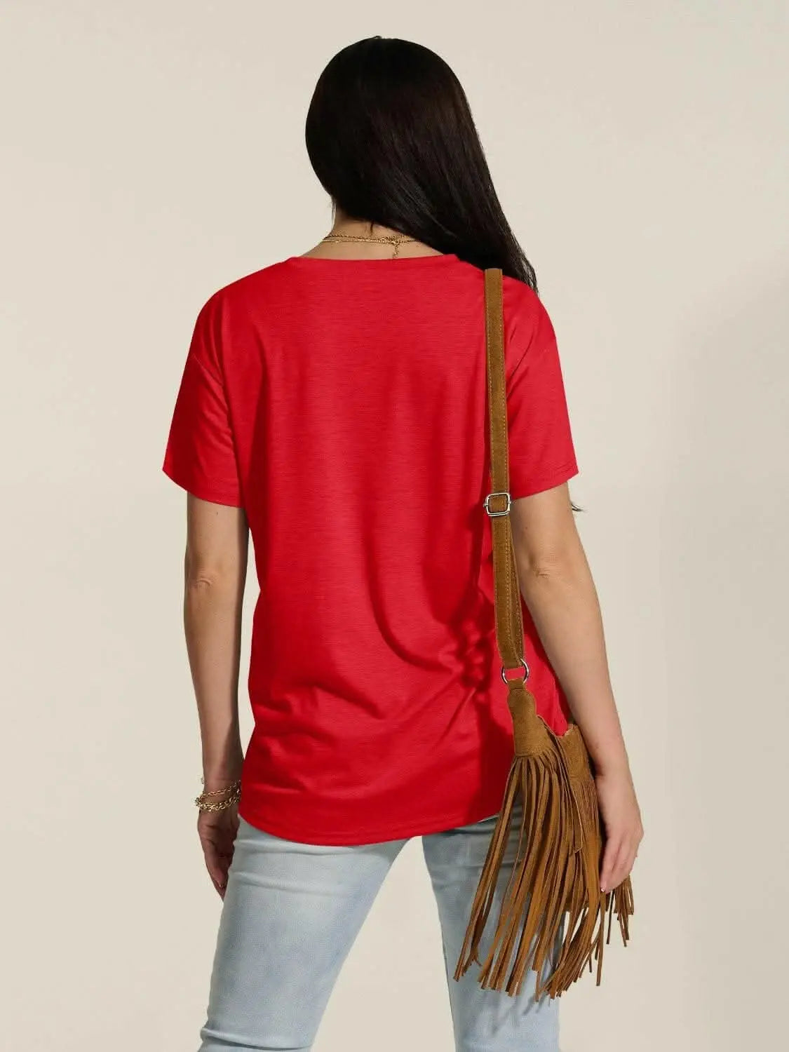 Chic Cat Print Tee - Oversized Design - Love Salve 