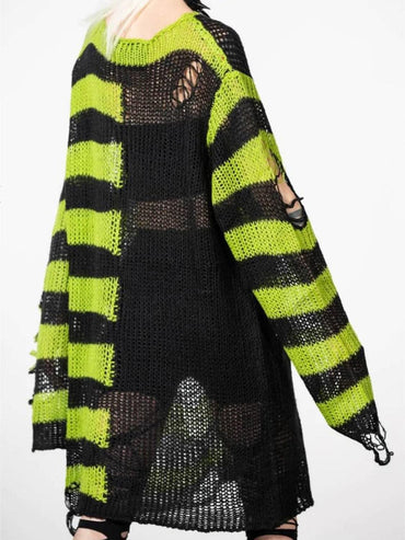 Chic Distressed Sweater Tunic - Love Salve 