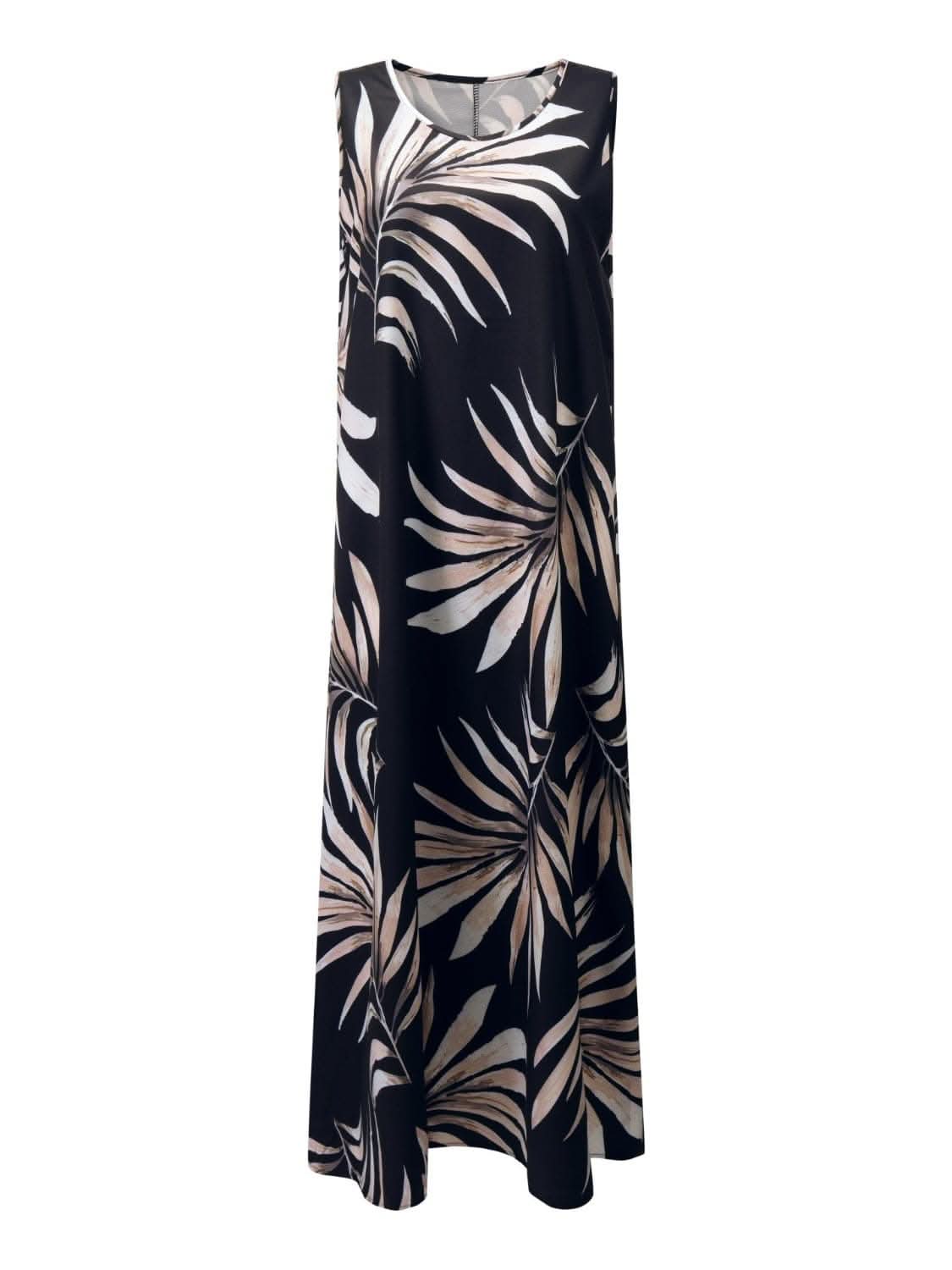 Chic Printed Tank Dress - Effortless Style S-2XL 