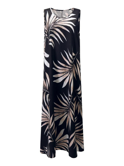 Chic Printed Tank Dress - Effortless Style S-2XL 