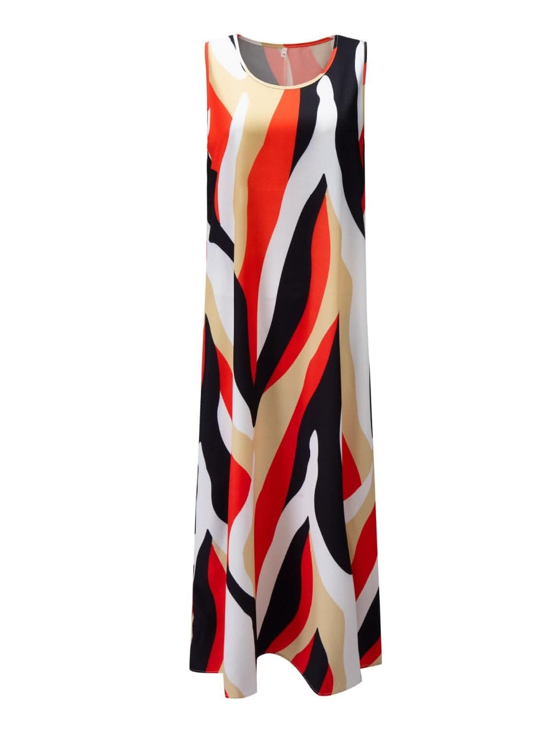 Chic Printed Tank Dress - Effortless Style S-2XL 