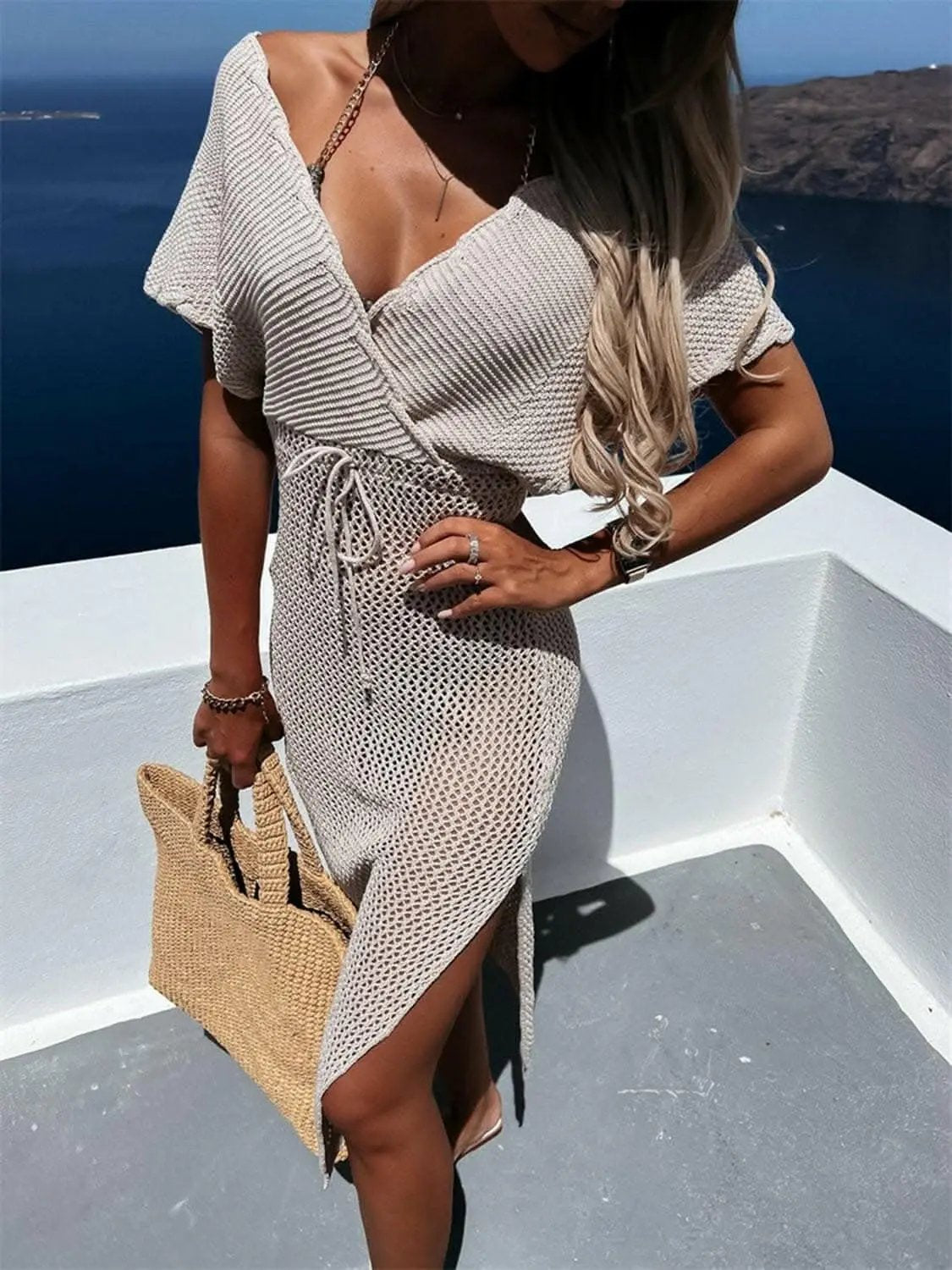 Chic batwing sleeve cover-up - Love Salve 