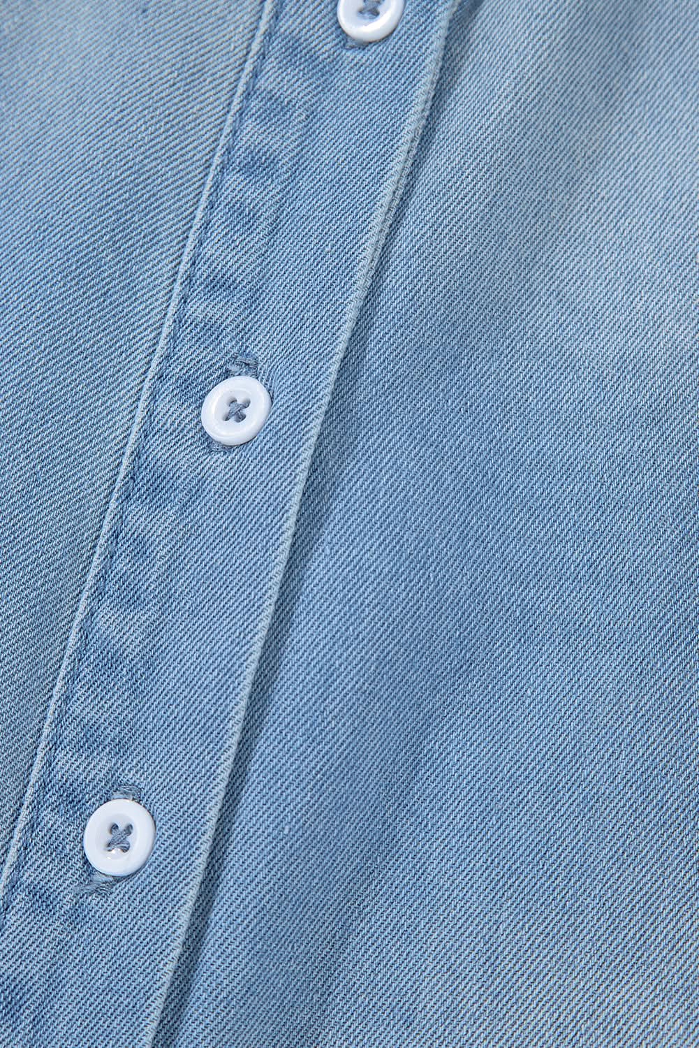 Chic beau denim shirt dress - Love Salve 