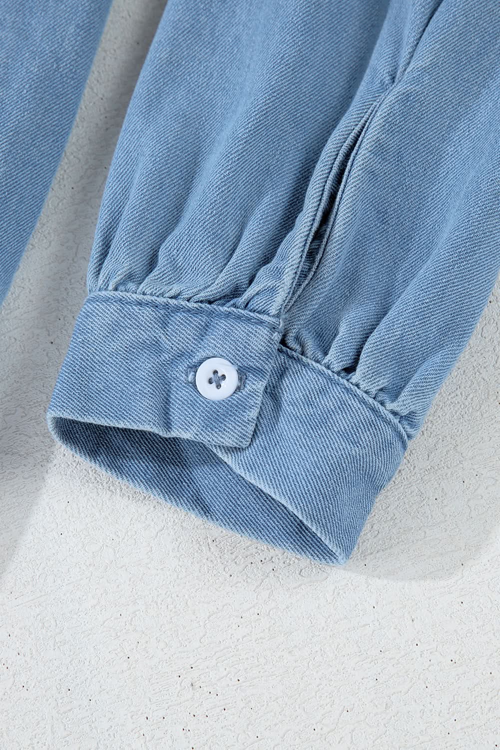 Chic beau denim shirt dress - Love Salve 