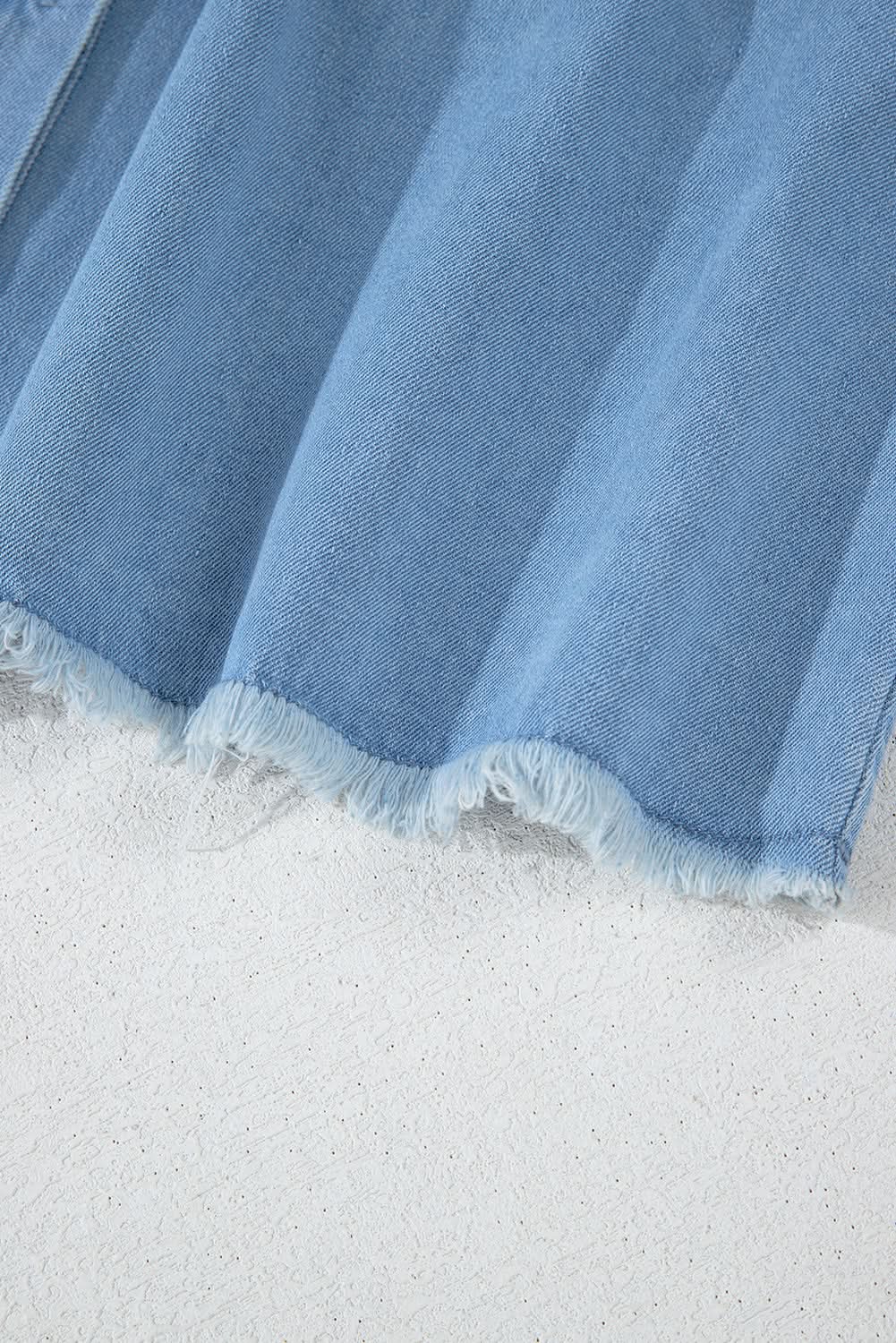 Chic beau denim shirt dress - Love Salve 