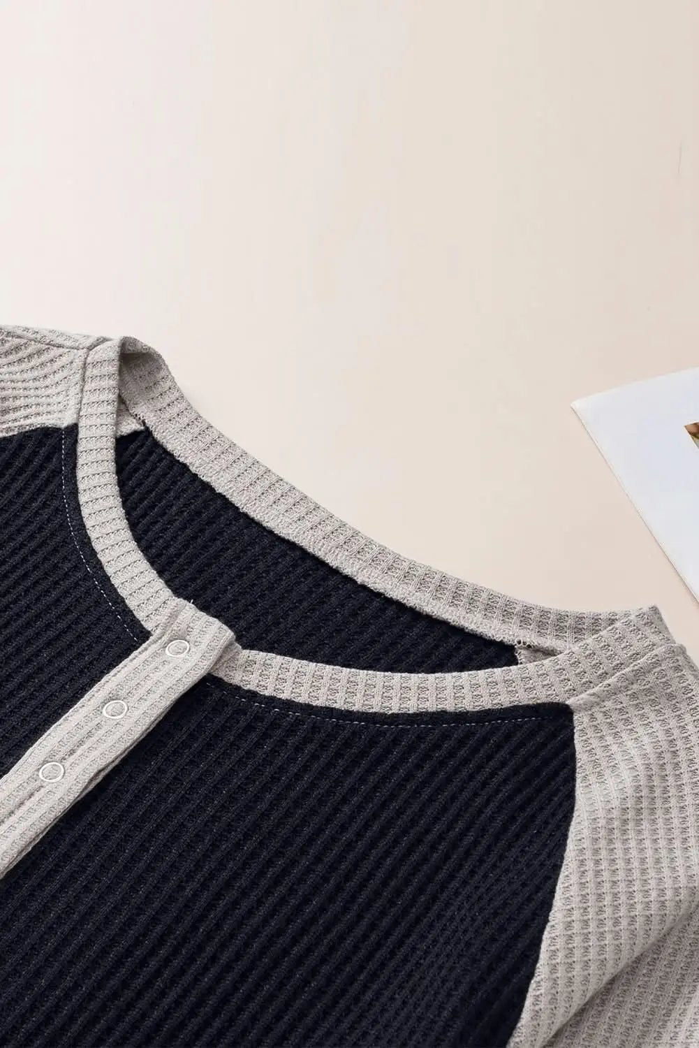 Chic black plus-size button-up top - Love Salve 