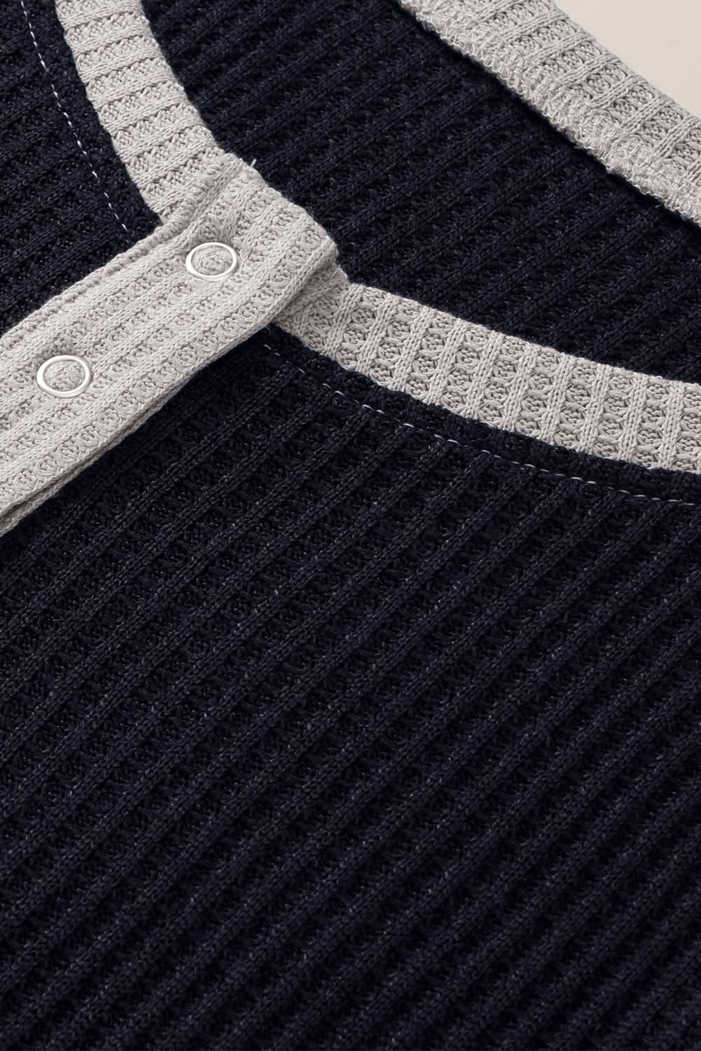 Chic black plus-size button-up top - Love Salve 