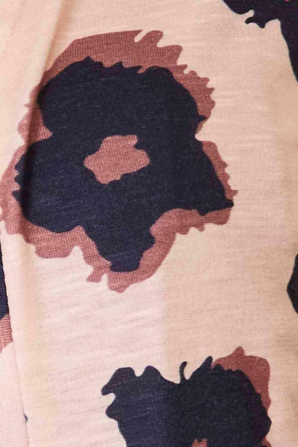 Chic button-up cardigan with print - Love Salve 