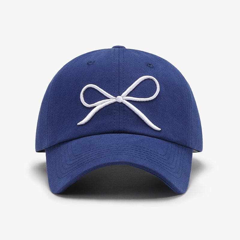 Chic cotton cap with bow detail - Love Salve 