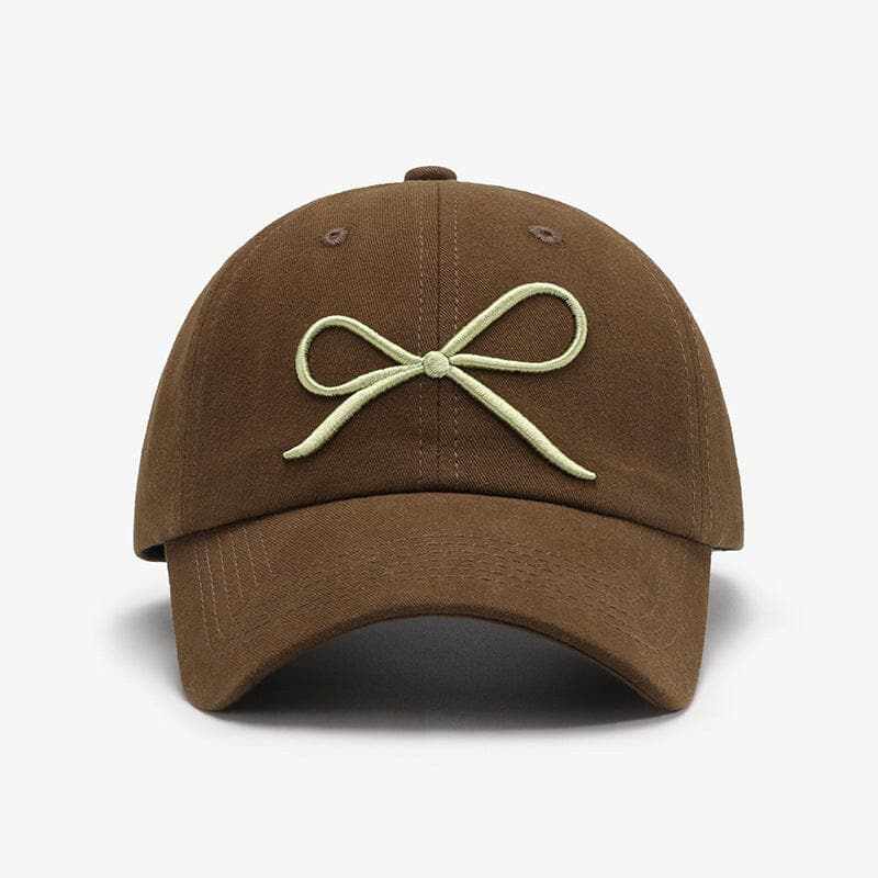 Chic cotton cap with bow detail - Love Salve 