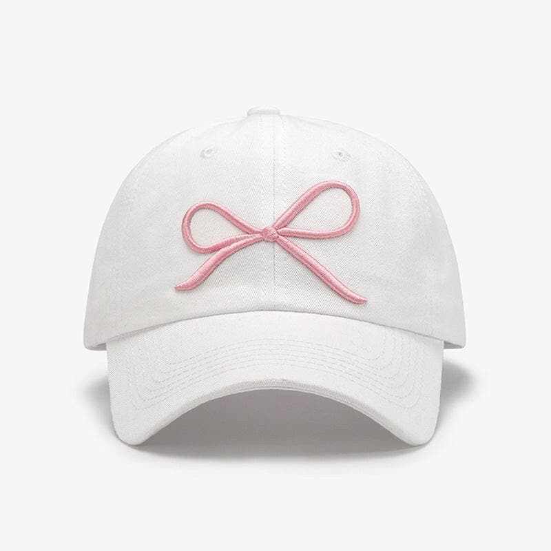 Chic cotton cap with bow detail - Love Salve 