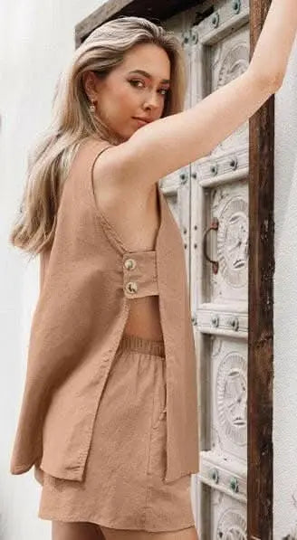 Chic cotton lounge set - cozy comfort - Love Salve 