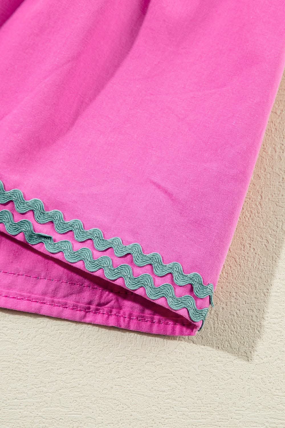 Chic cotton mini dress with ruffles - Love Salve 