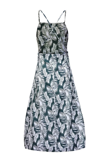 Chic crisscross cami dress in prints - Love Salve 