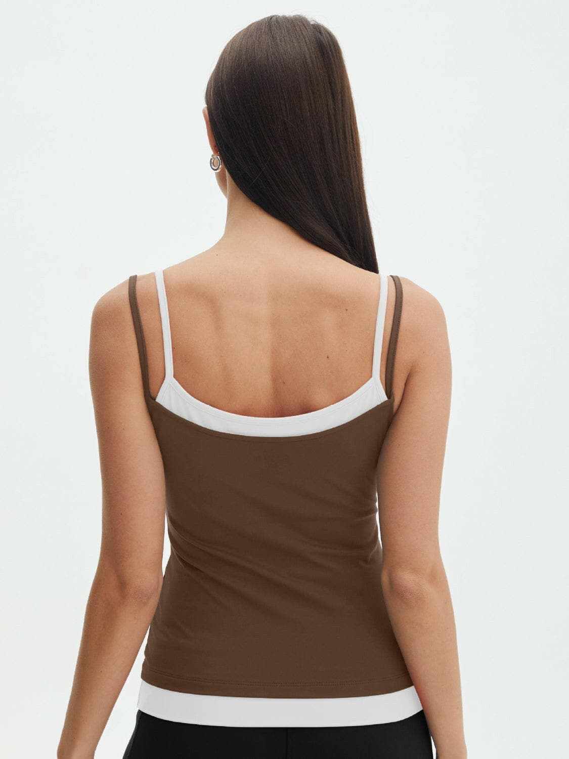 Chic faux layered cami top - Love Salve 