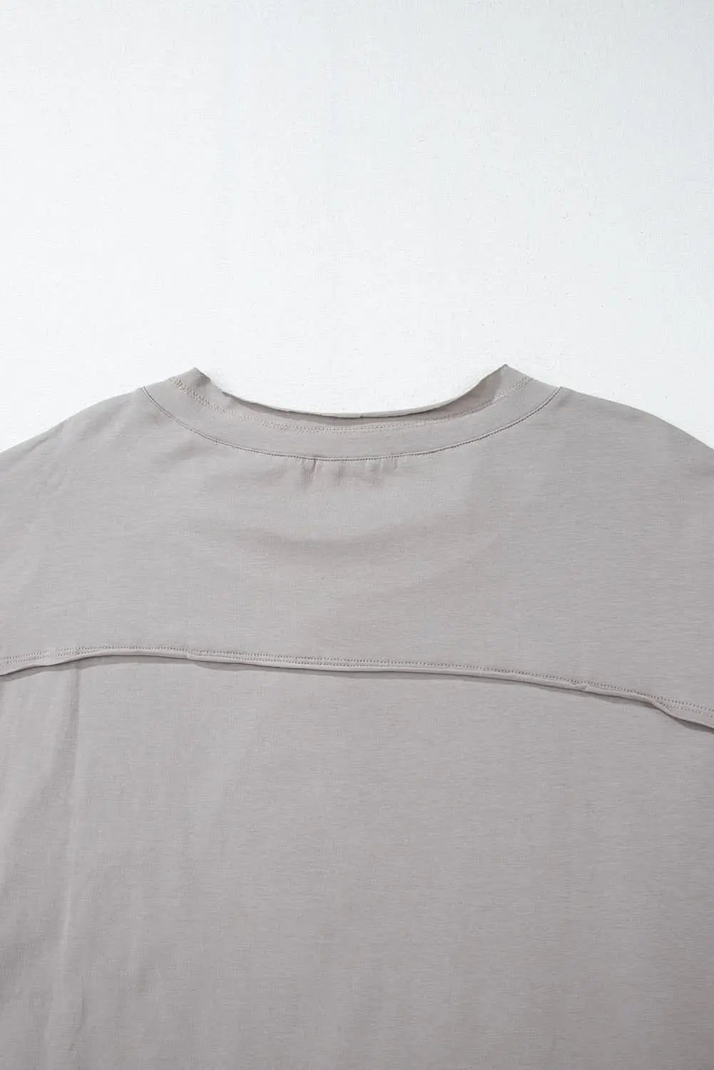 Chic grey floral star top - plus sizes - Love Salve 