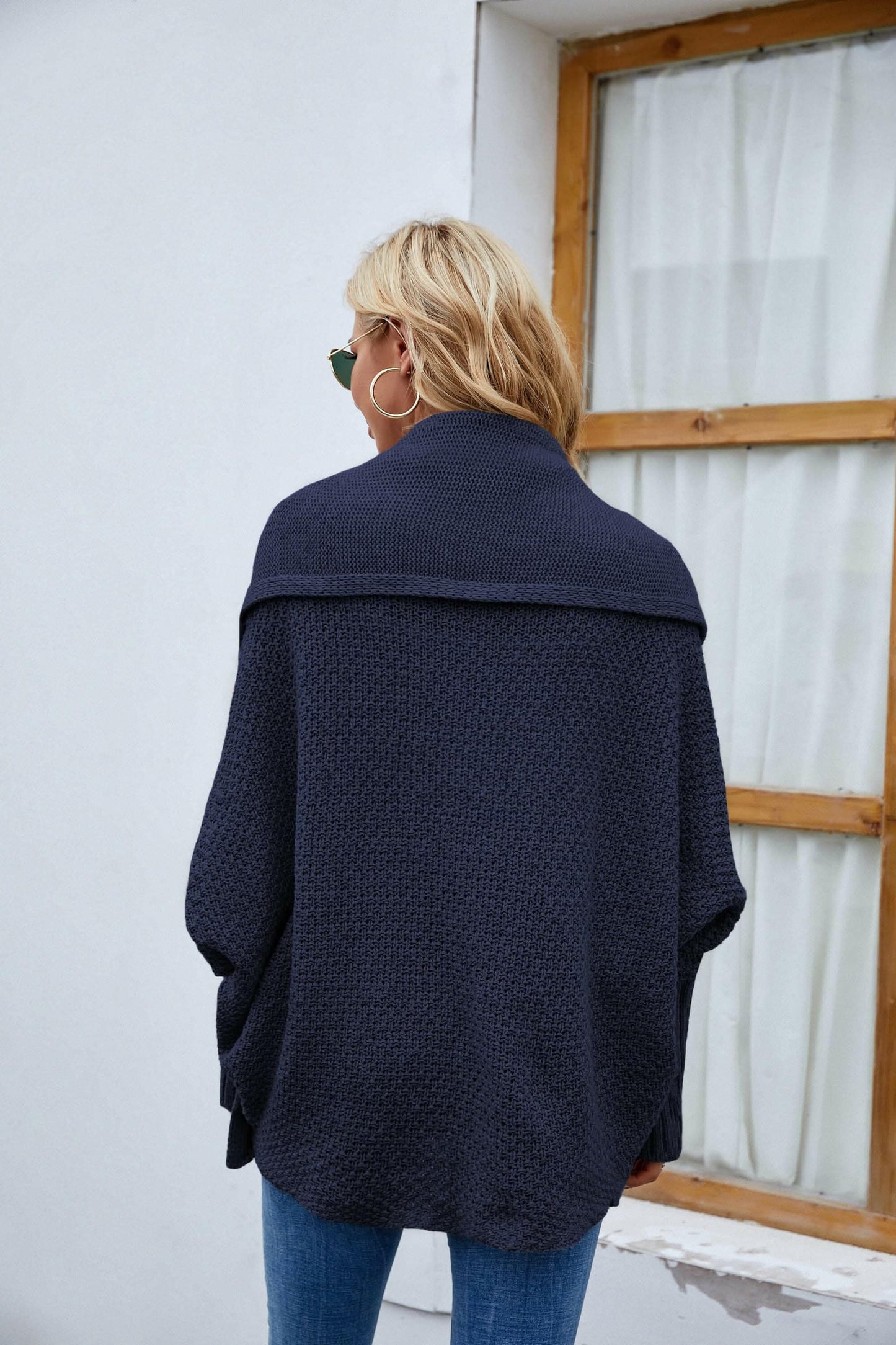 Chic long sleeve open cardigan 