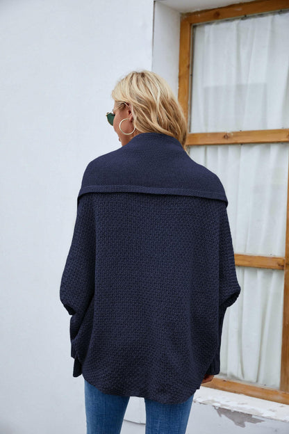 Chic long sleeve open cardigan 