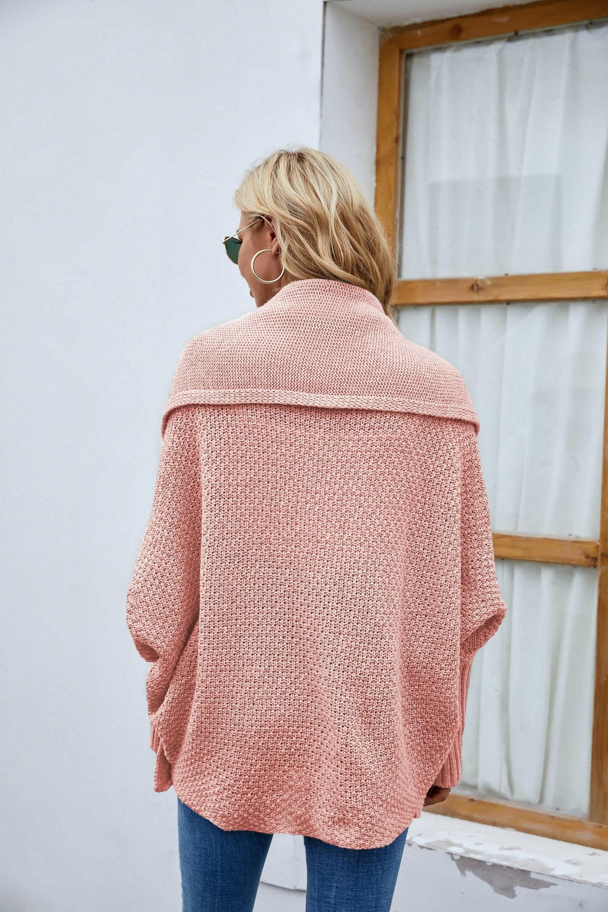 Chic long sleeve open cardigan 