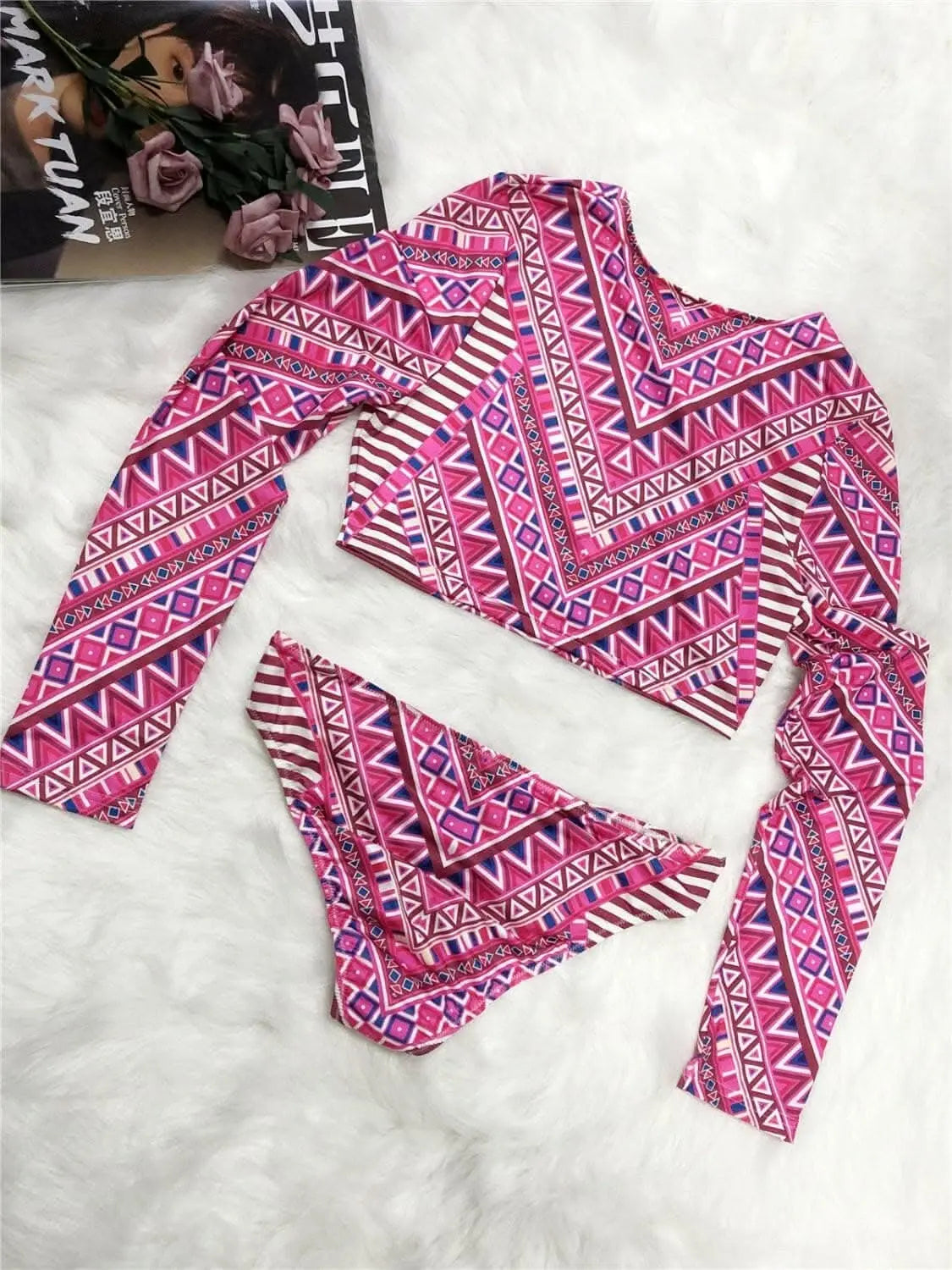 Chic long sleeve swim set - Love Salve 