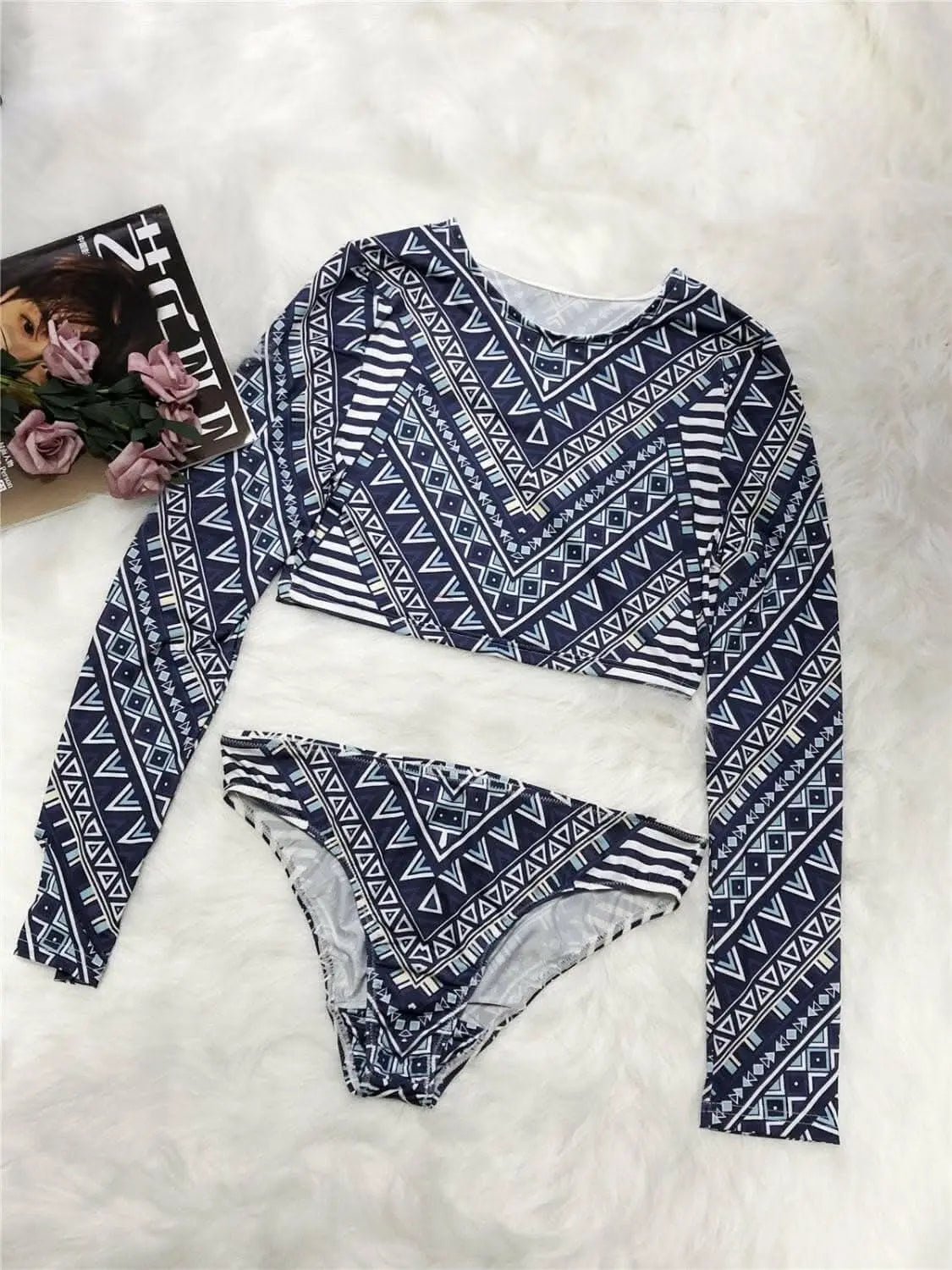 Chic long sleeve swim set - Love Salve 
