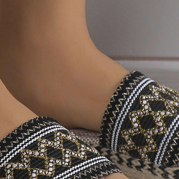 Chic open toe platform sandals - Love Salve 