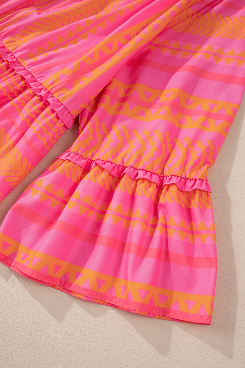 Chic orange plus size babydoll blouse - Love Salve 