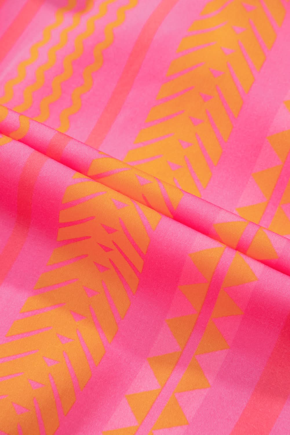 Chic orange plus size babydoll blouse - Love Salve 