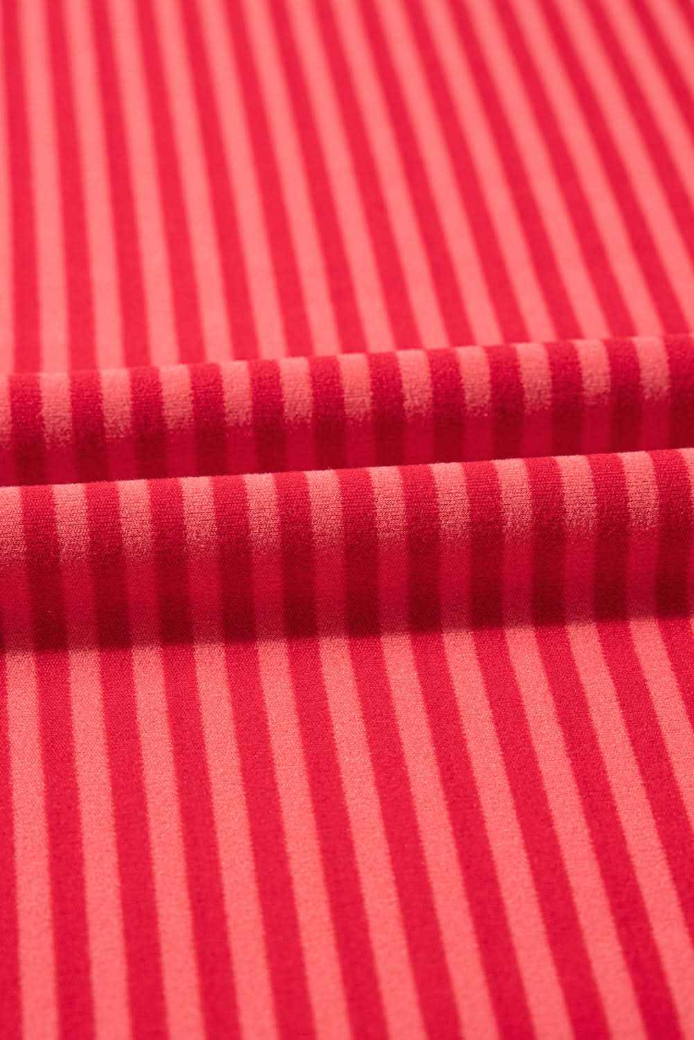 Chic orange striped plus size top - Love Salve 