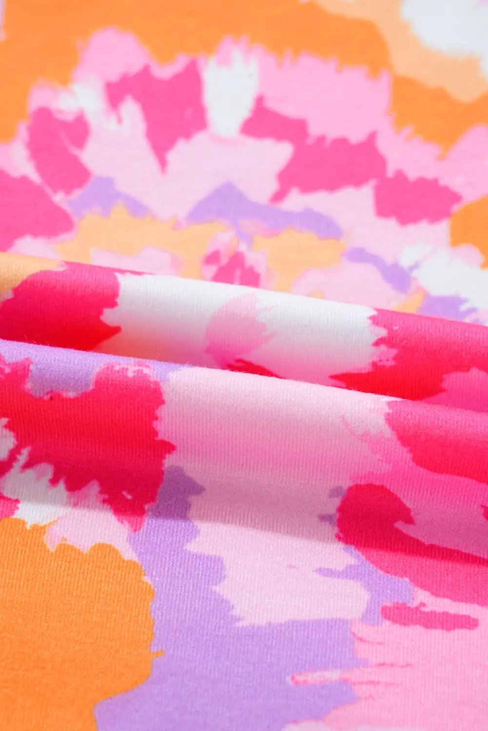 Chic pink floral plus size blouse - Love Salve 