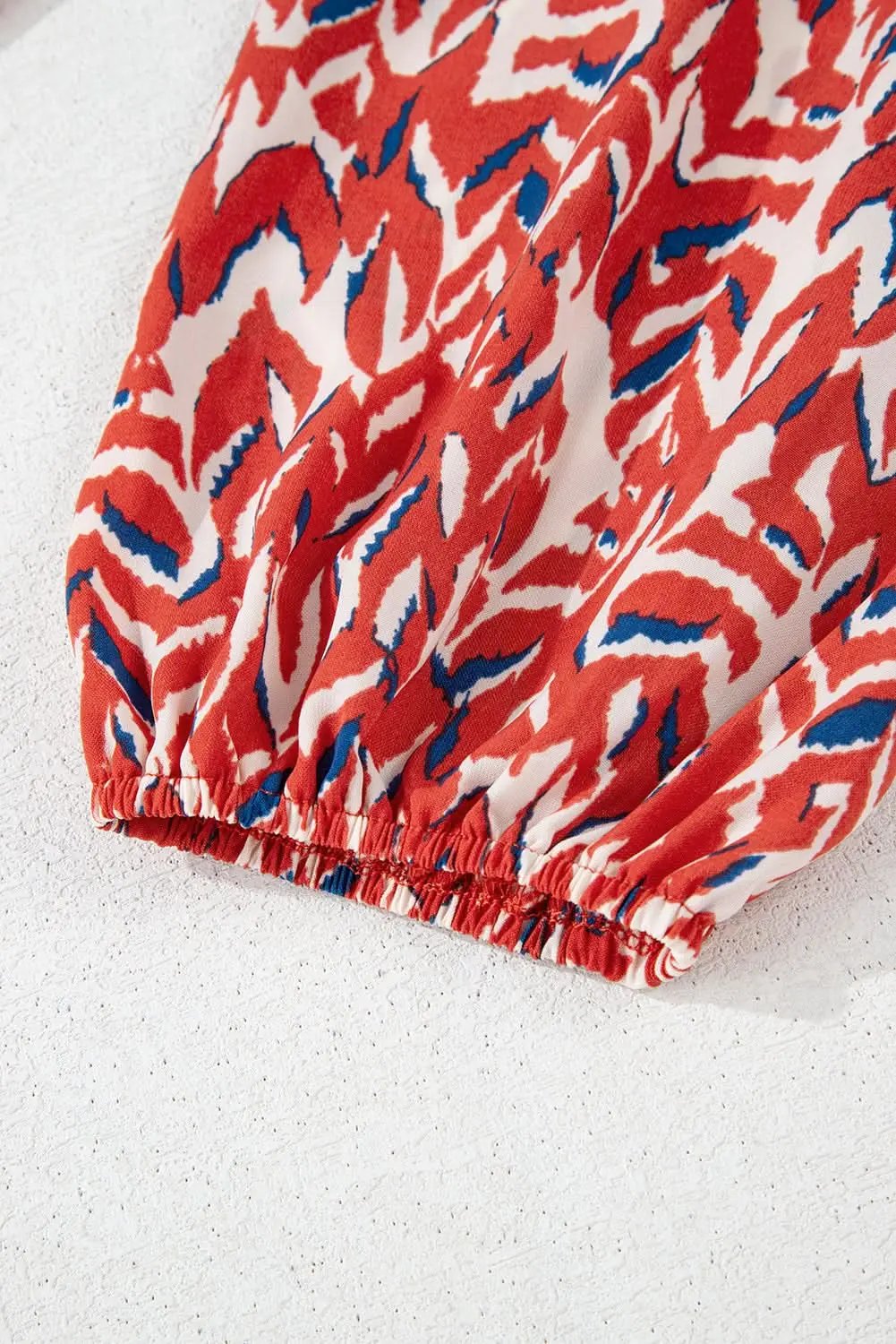 Chic plus size abstract maxi dress - Love Salve 