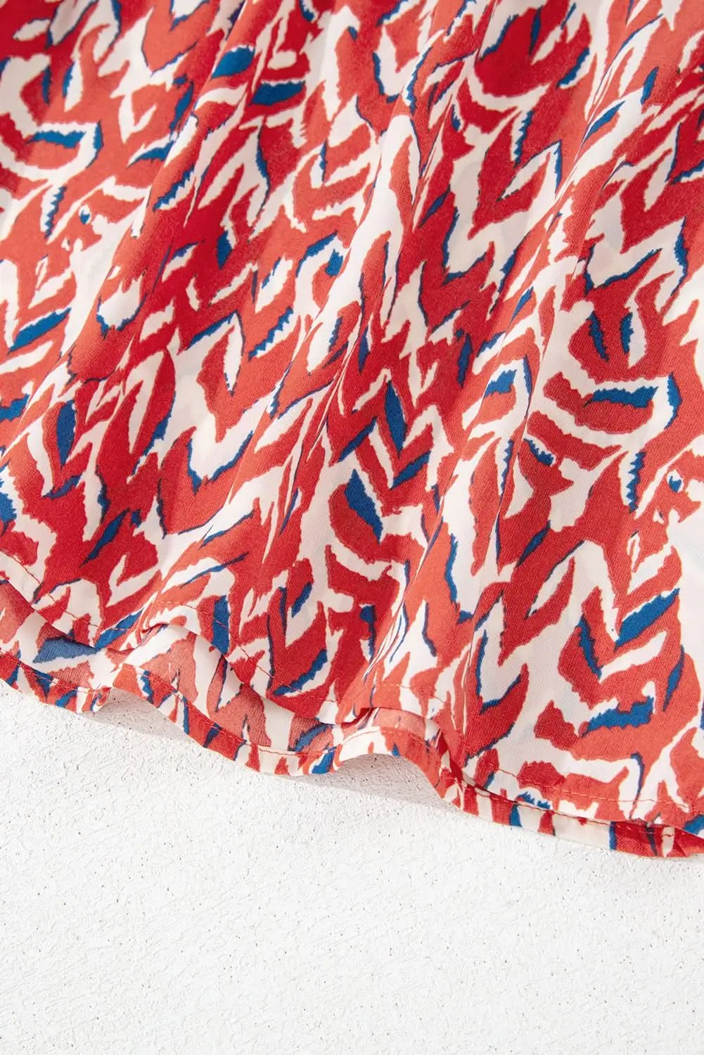 Chic plus size abstract maxi dress - Love Salve 