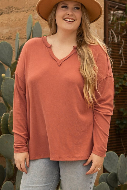 Chic plus size gold tunic top - Love Salve 