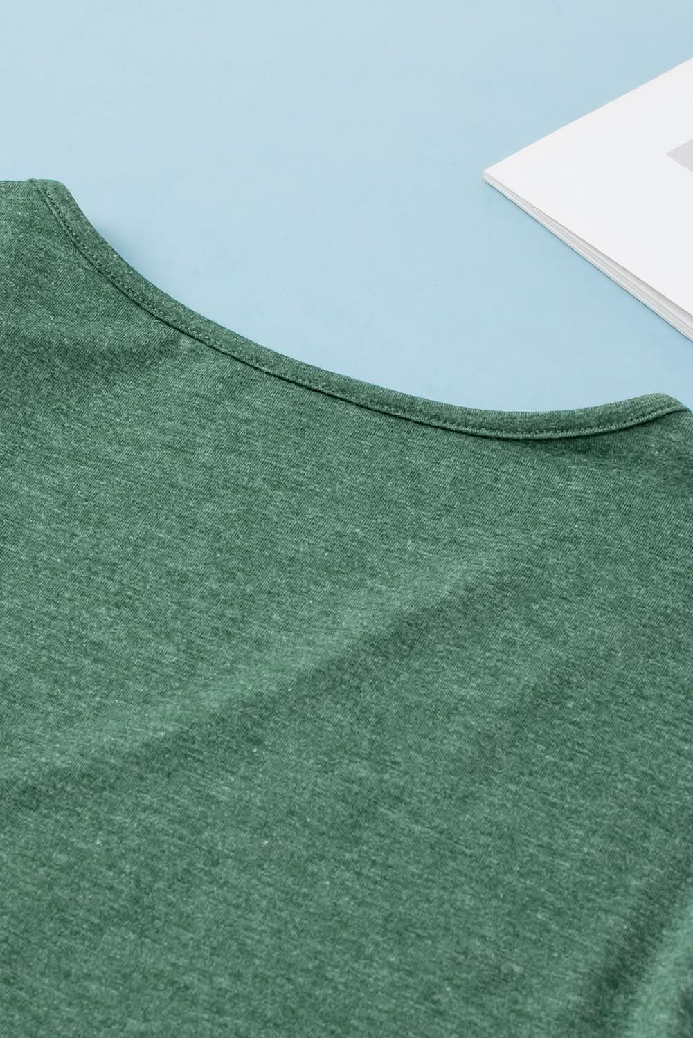 Chic plus size green embroidered blouse - Love Salve 