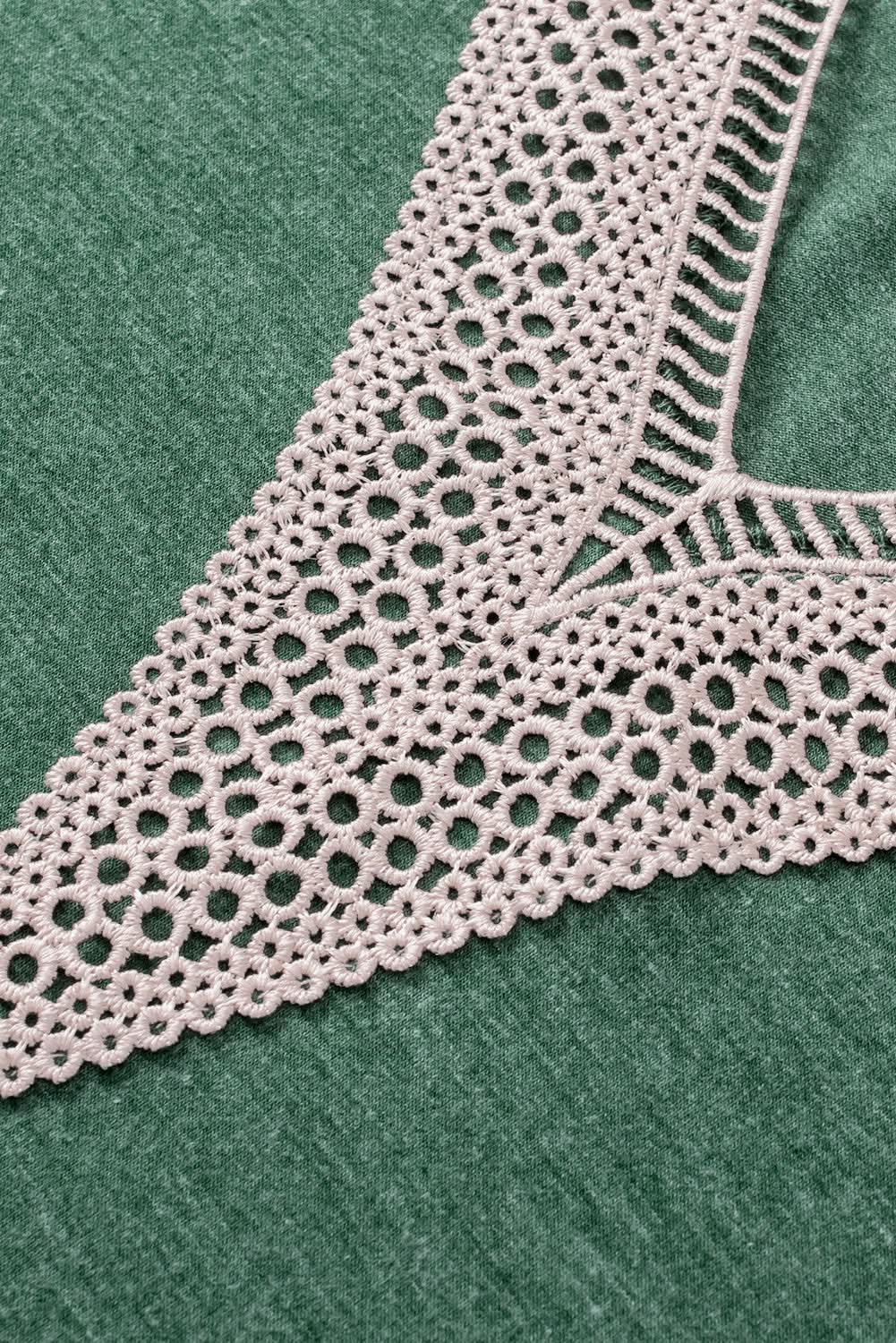 Chic plus size green embroidered blouse - Love Salve 