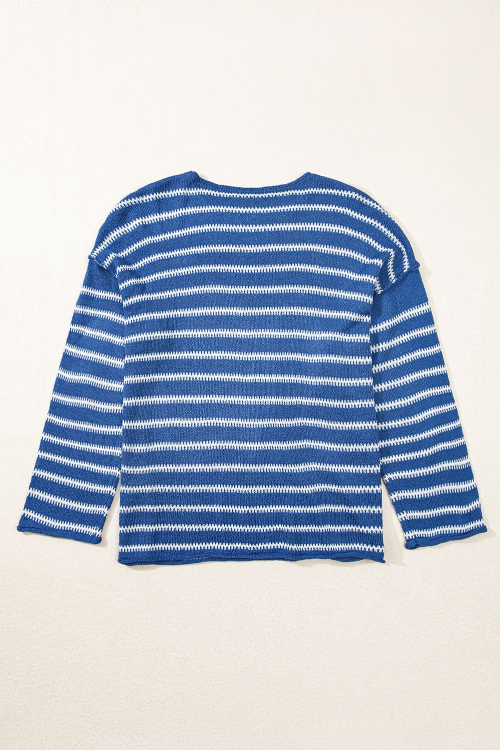 Chic plus size striped sweater - Love Salve 